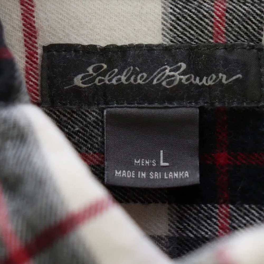 J. Crew Classic Fit Plaid Button Down Shirt size Large